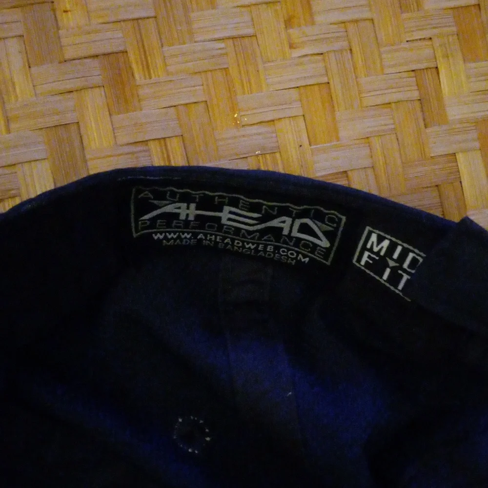 AHead Black Performance Baseball Cap Hat